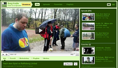 youtube-Kanal von Ewig Knlle